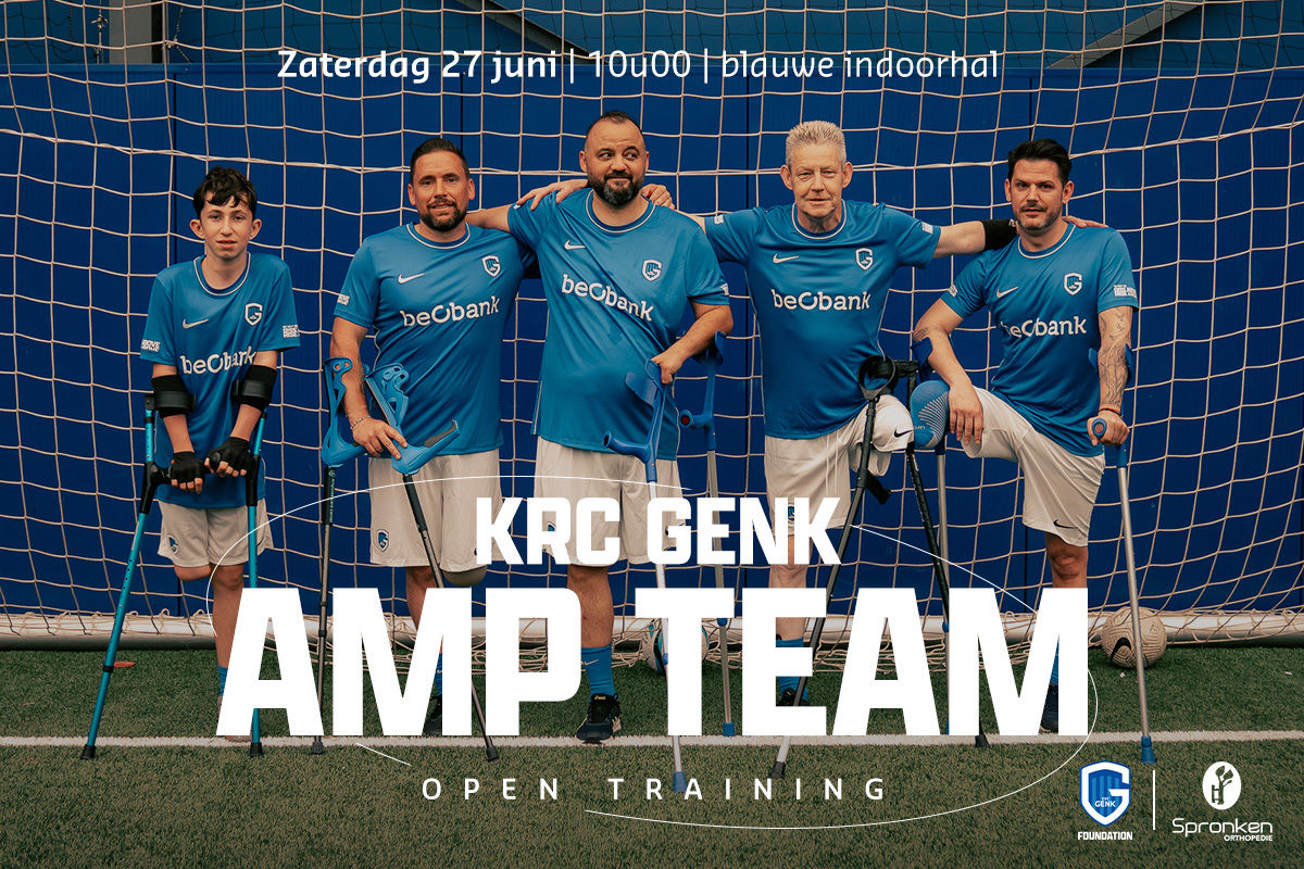 2e open training KRC Genk AMP Team - Schrijf je in