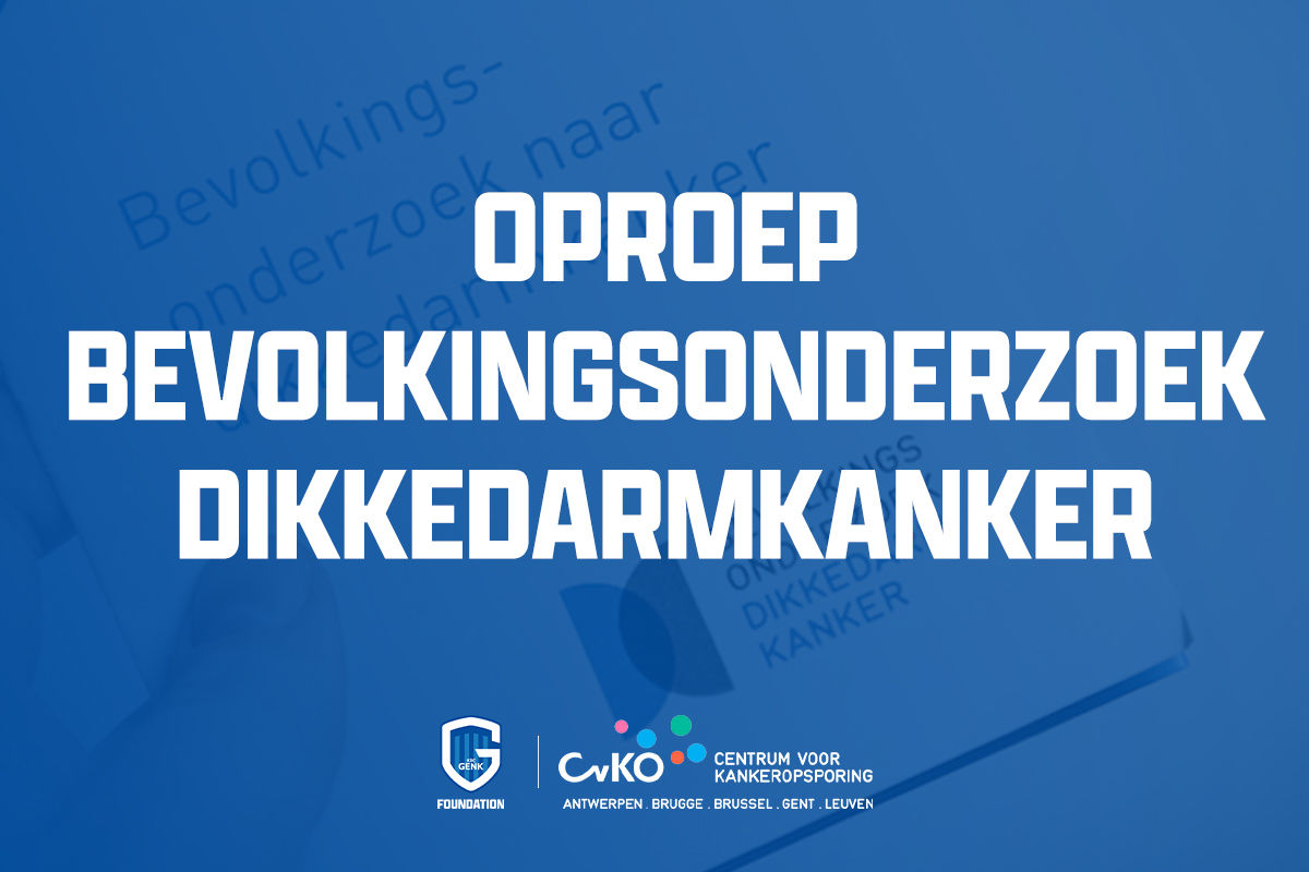 Oproep Bevolkingsonderzoek Dikkedarmkanker