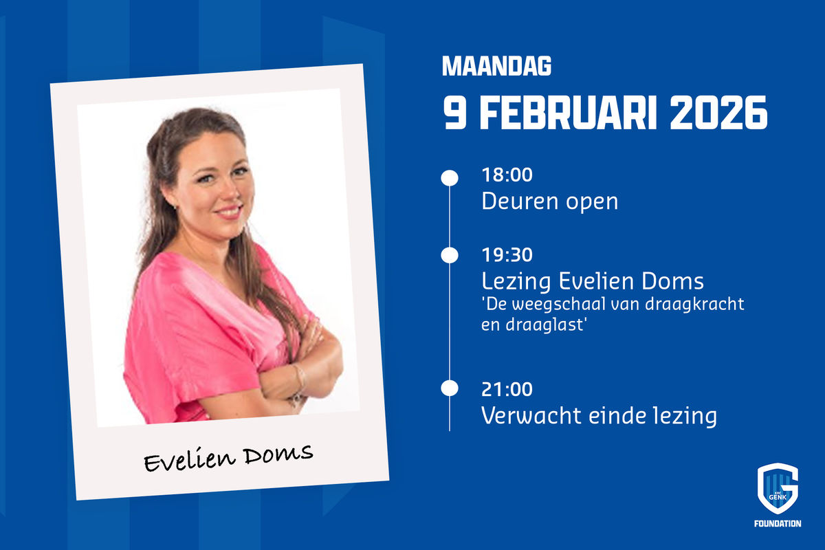 Lezing Evelien Doms - Registreer je nu!