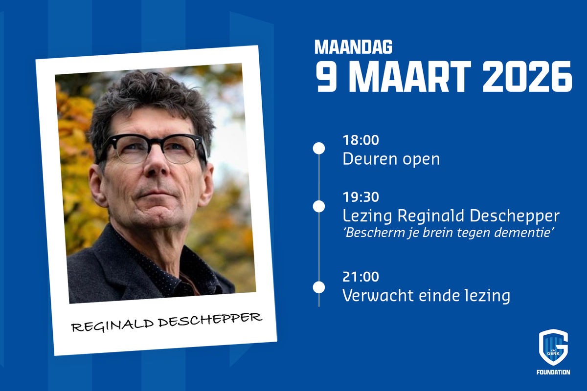 Lezing Reginald Deschepper - Registreer je nu!