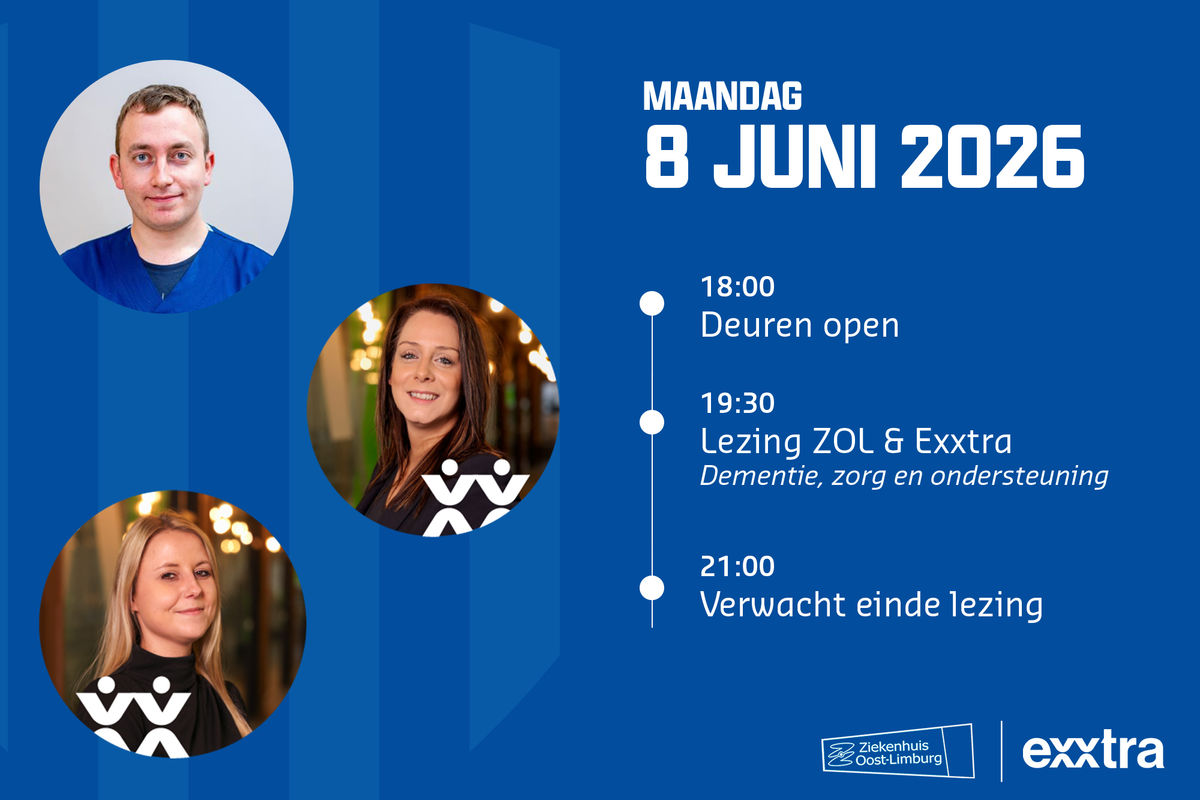 Lezing ZOL & Exxtra - Schrijf je nu in!