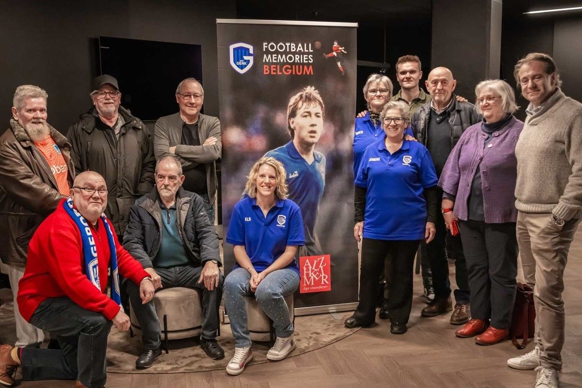 KRC Genk Foundation haalt voetbalherinneringen op tijdens Football Memories