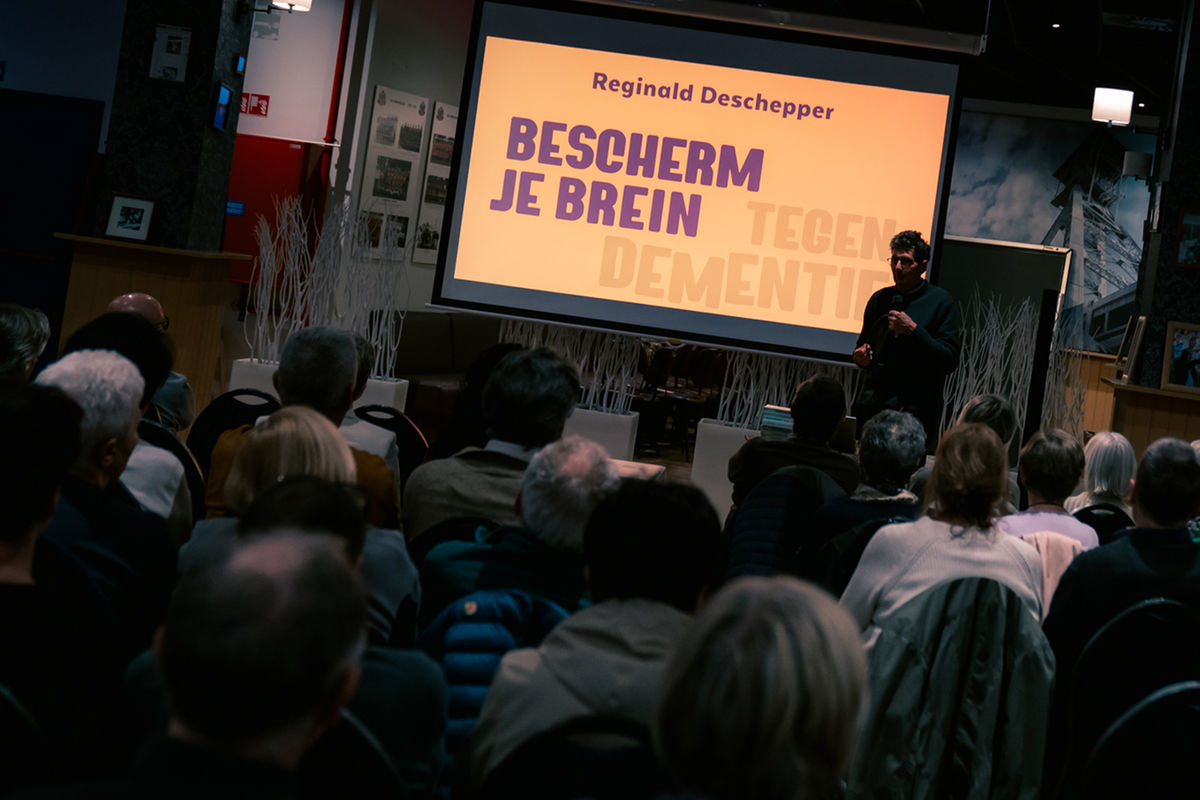 Lezing Reginald Deschepper: hoe je brein actief en gezond houden