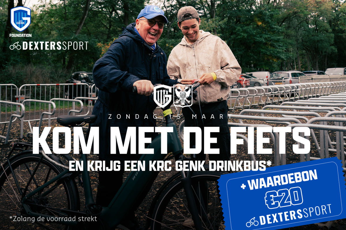 KRC Genk steunt Voetbal voor de Toekomst